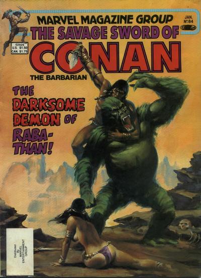 Savage Sword of Conan Vol. 1 #84