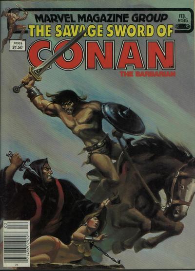 Savage Sword of Conan Vol. 1 #85