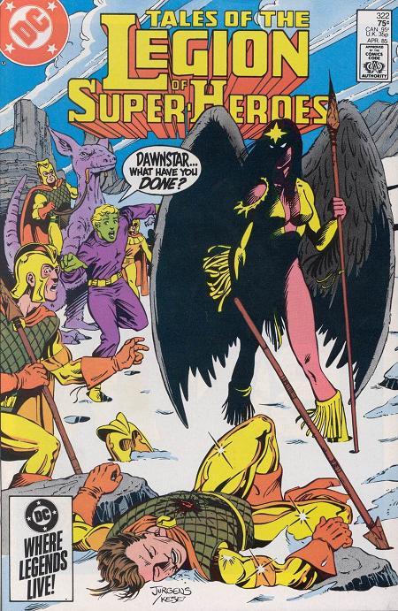 Legion of Super-Heroes Vol. 2 #322