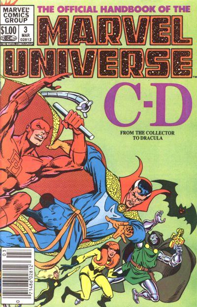 Official Handbook of the Marvel Universe Vol. 1 #3