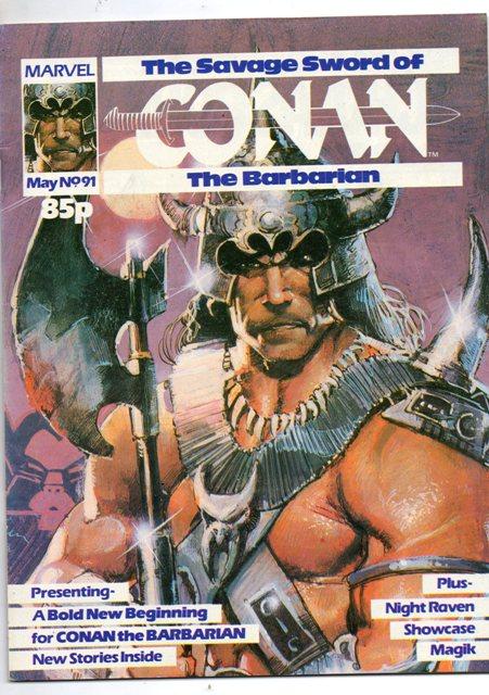 Savage Sword of Conan (UK) Vol. 1 #91