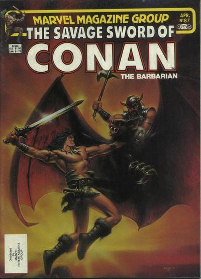 Savage Sword of Conan Vol. 1 #87
