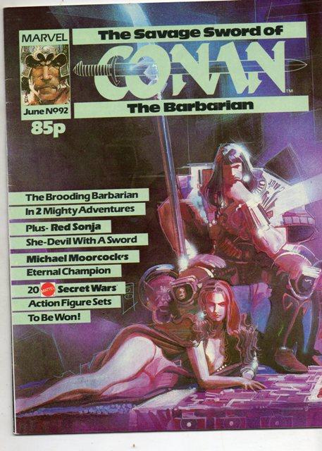 Savage Sword of Conan (UK) Vol. 1 #92