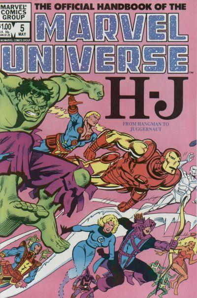 Official Handbook of the Marvel Universe Vol. 1 #5