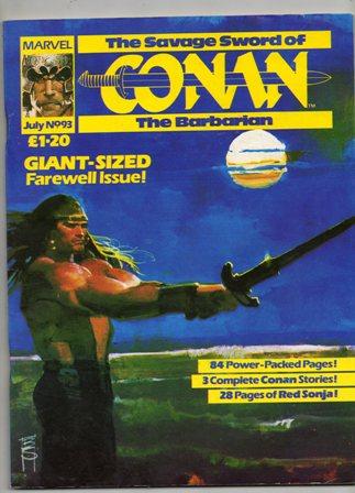 Savage Sword of Conan (UK) Vol. 1 #93