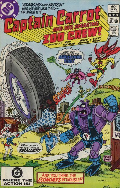 Captain Carrot and His Amazing Zoo Crew Vol. 1 #16