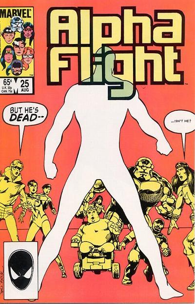 Alpha Flight Vol. 1 #25