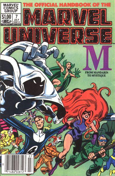 Official Handbook of the Marvel Universe Vol. 1 #7