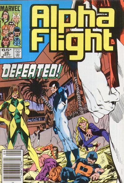 Alpha Flight Vol. 1 #26