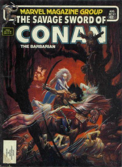 Savage Sword of Conan Vol. 1 #91
