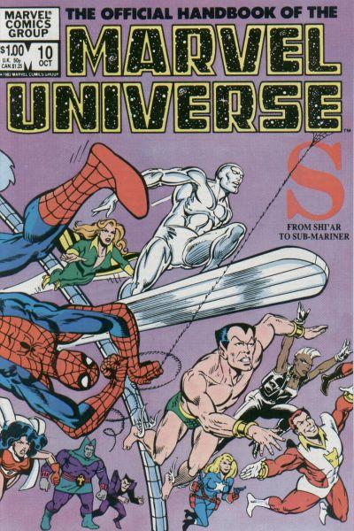 Official Handbook of the Marvel Universe Vol. 1 #10