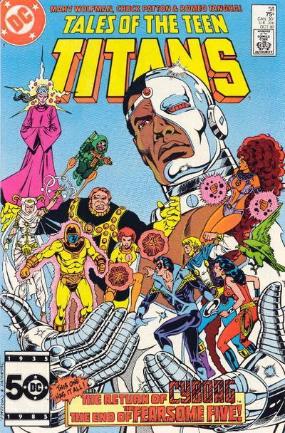 Tales of the Teen Titans Vol. 1 #58