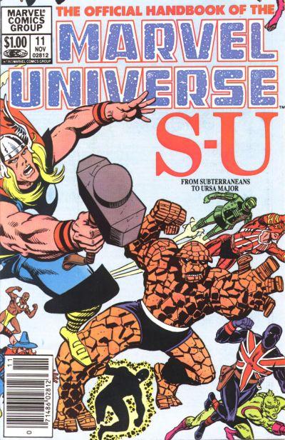 Official Handbook of the Marvel Universe Vol. 1 #11