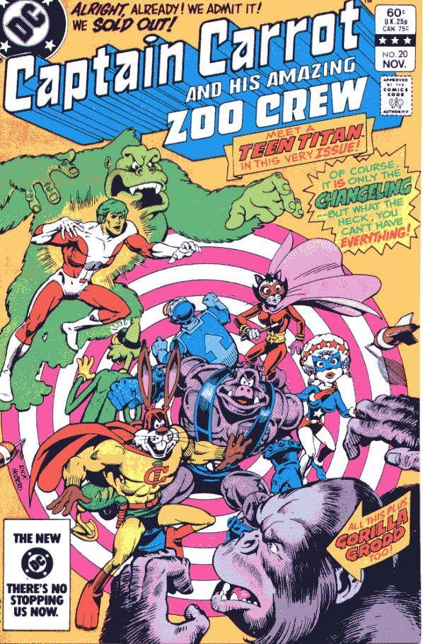 Captain Carrot and His Amazing Zoo Crew Vol. 1 #20