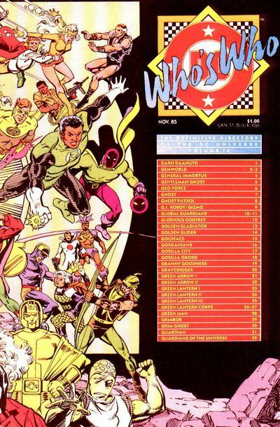 Who's Who: The Definitive Directory of the DC Universe Vol. 1 #9
