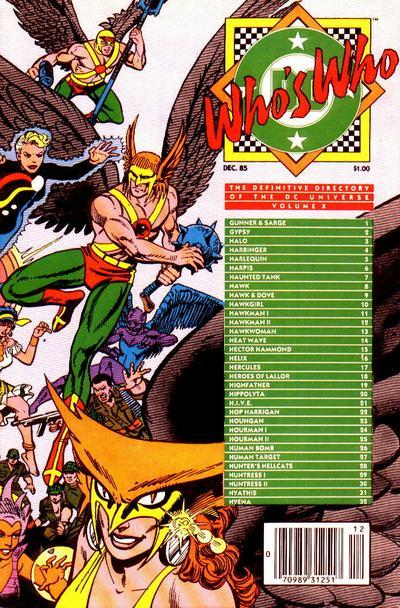 Who's Who: The Definitive Directory of the DC Universe Vol. 1 #10