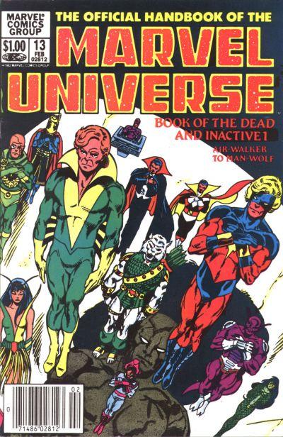 Official Handbook of the Marvel Universe Vol. 1 #13