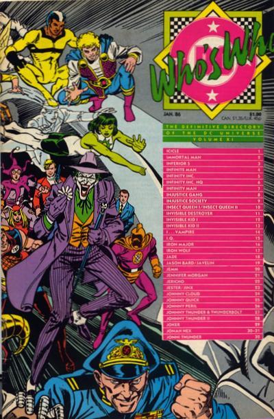 Who's Who: The Definitive Directory of the DC Universe Vol. 1 #11
