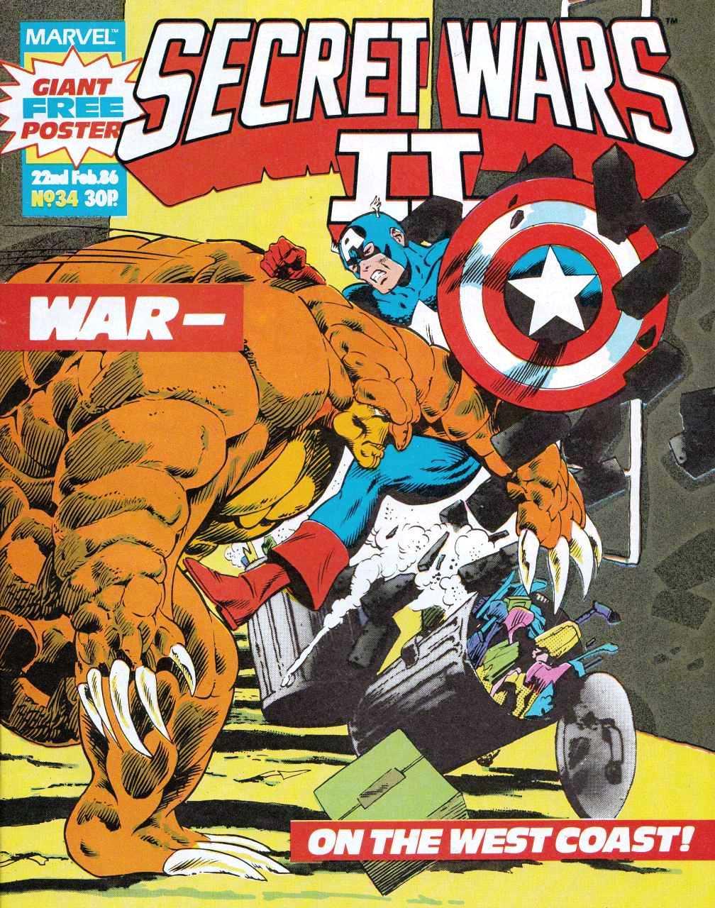 Secret Wars II (UK) Vol. 1 #34