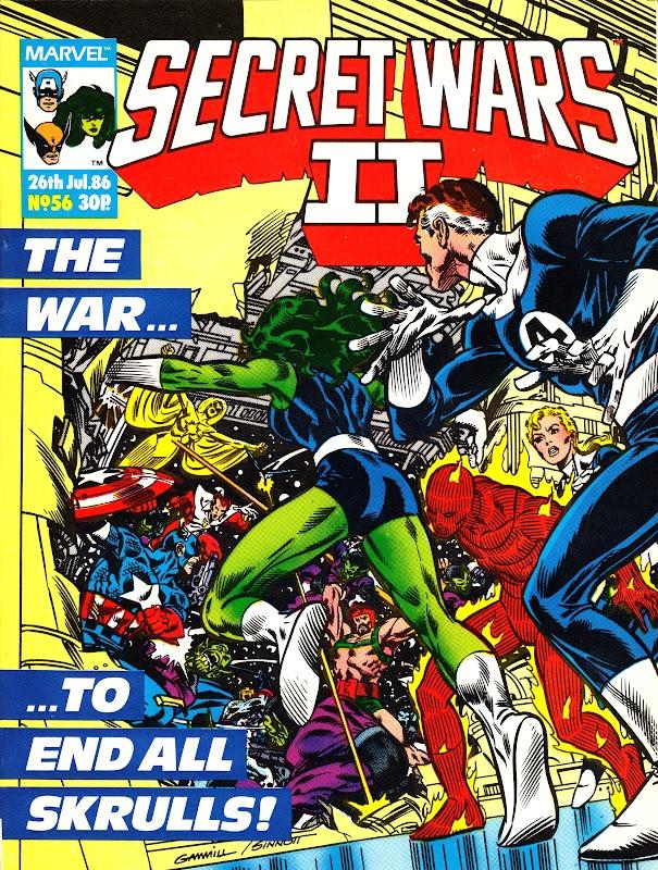 Secret Wars II (UK) Vol. 1 #56