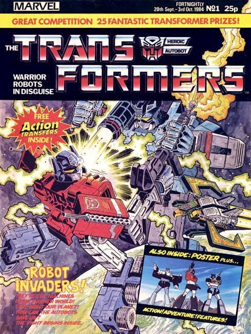 Transformers (UK) Vol. 1 #1