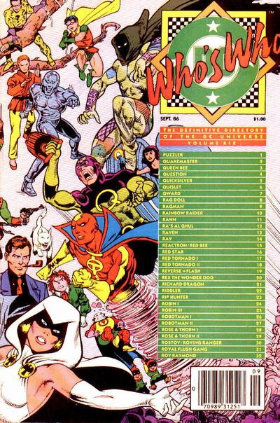Who's Who: The Definitive Directory of the DC Universe Vol. 1 #19