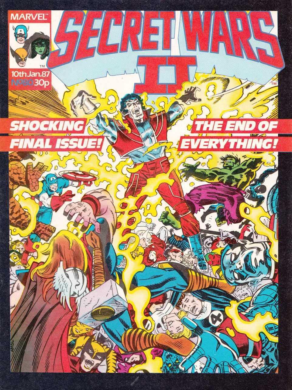 Secret Wars II (UK) Vol. 1 #80