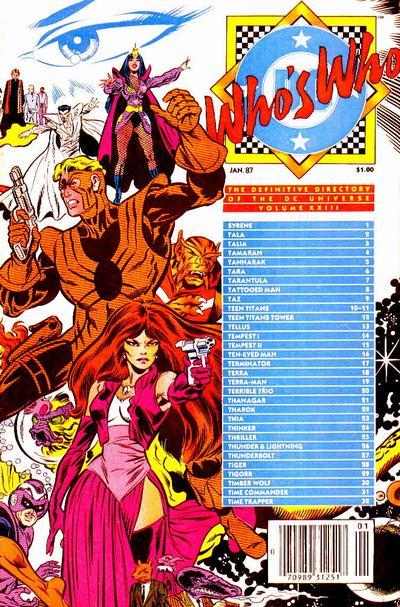 Who's Who: The Definitive Directory of the DC Universe Vol. 1 #23