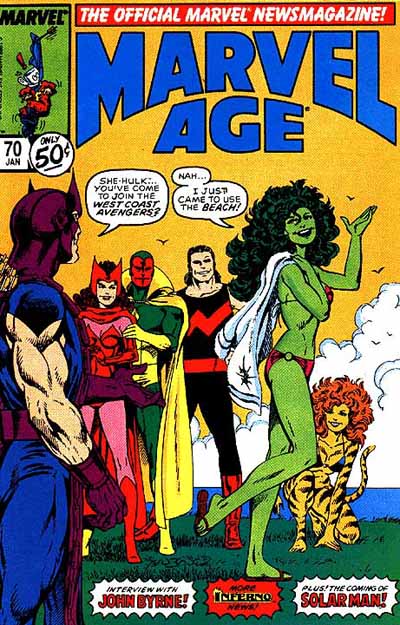 Marvel Age Vol. 1 #70