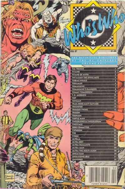Who's Who: The Definitive Directory of the DC Universe Vol. 1 #24