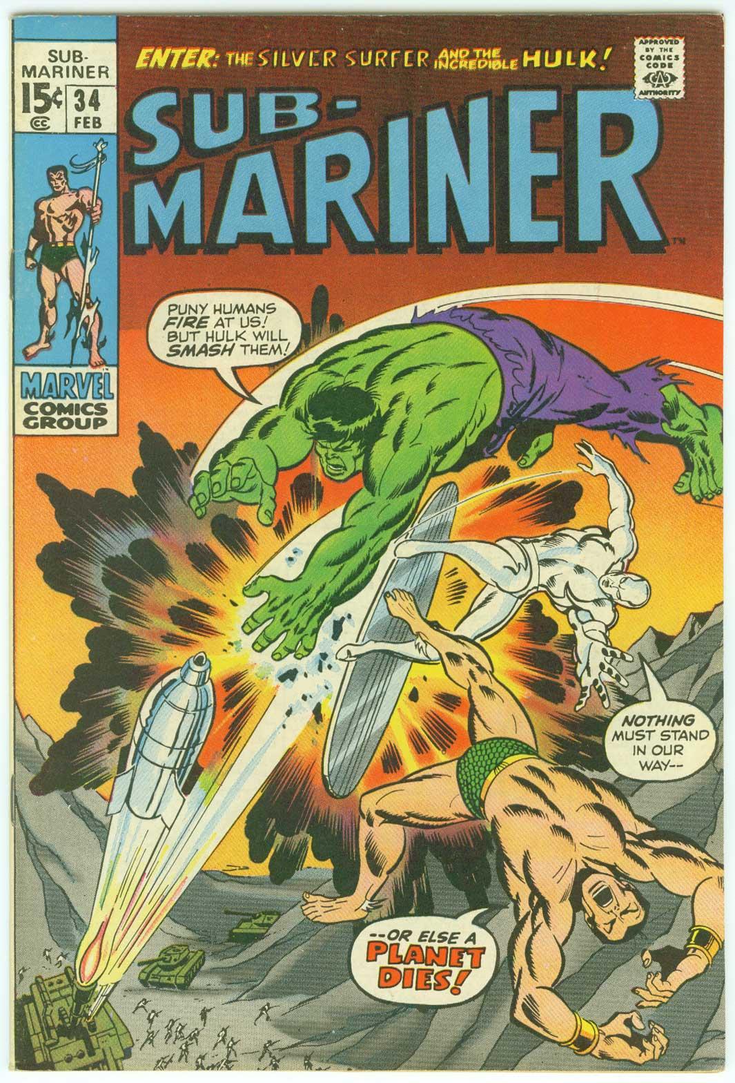 Sub-Mariner Vol. 1 #34