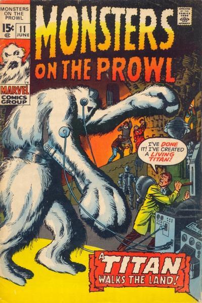 Monsters on the Prowl Vol. 1 #11