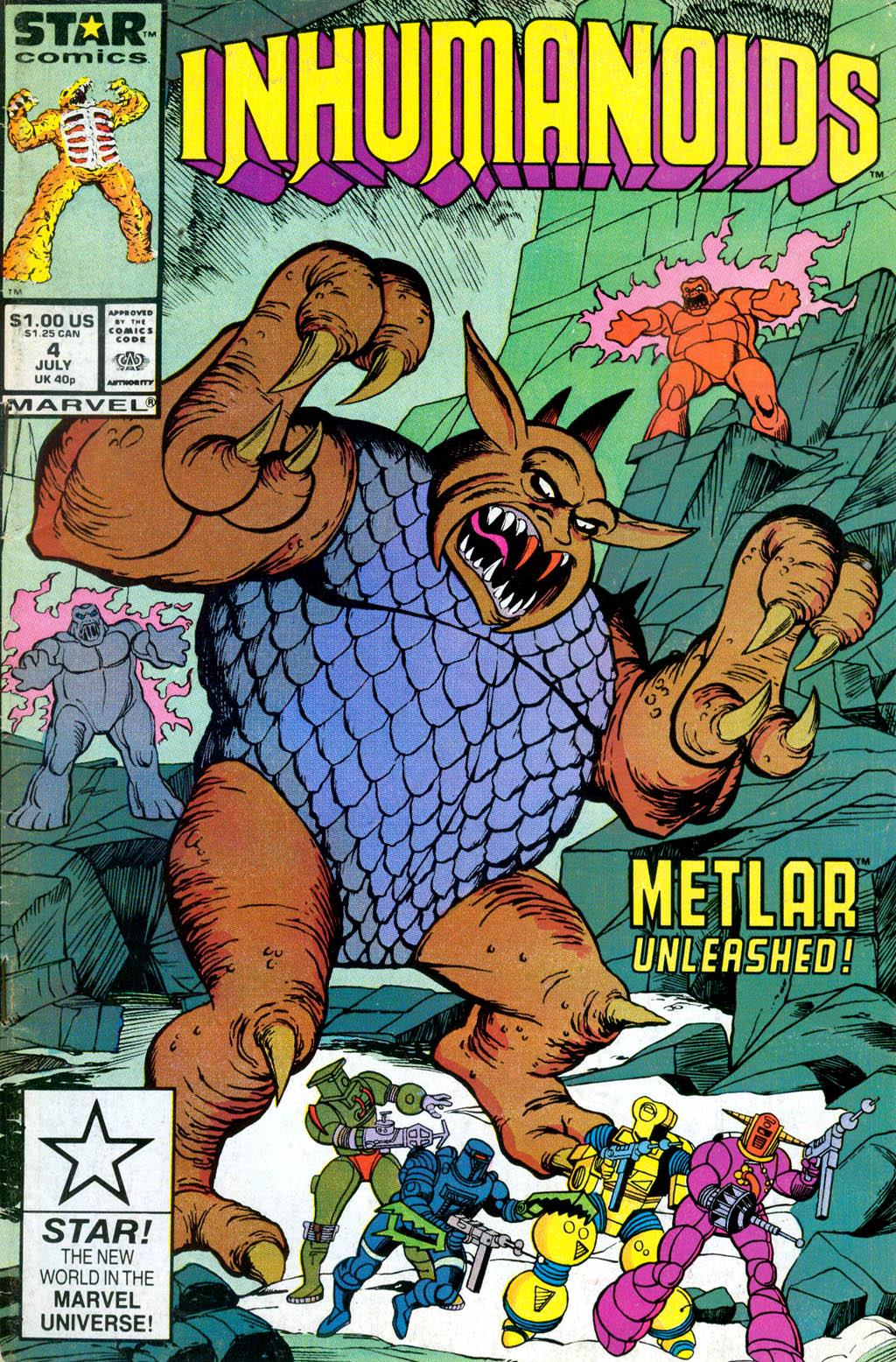 Inhumanoids Vol. 1 #4