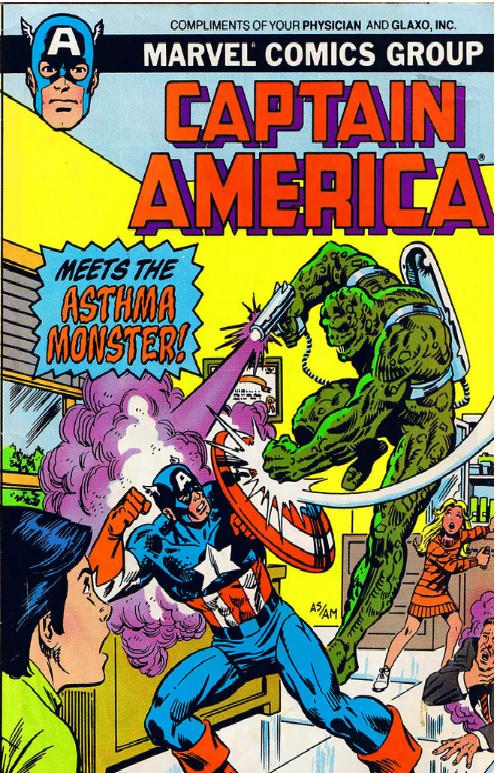 Captain America Meets the Asthma Monster Vol. 1 #1
