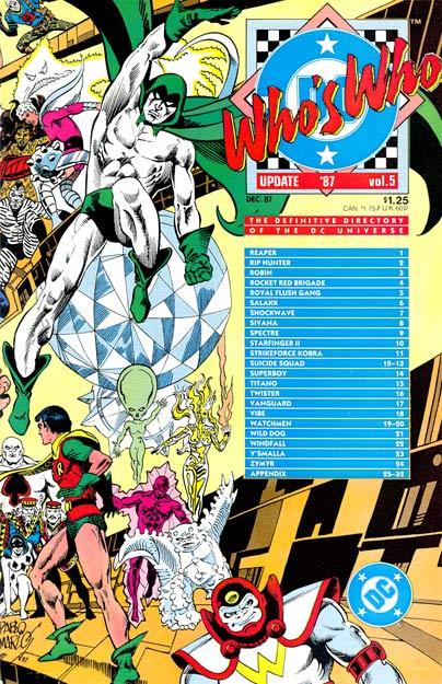 Who's Who: Update '87 Vol. 1 #5