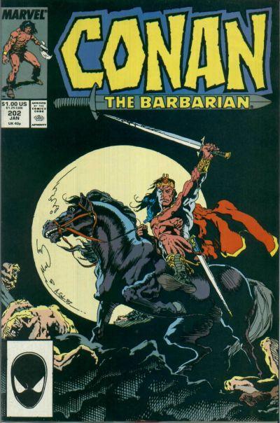 Conan the Barbarian Vol. 1 #202