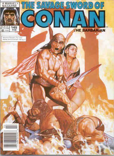 Savage Sword of Conan Vol. 1 #145