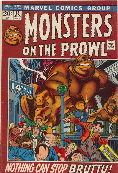 Monsters on the Prowl Vol. 1 #18
