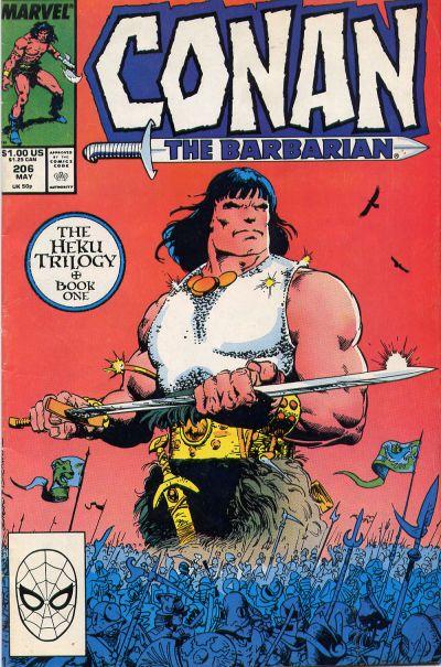 Conan the Barbarian Vol. 1 #206