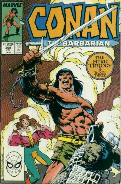 Conan the Barbarian Vol. 1 #208