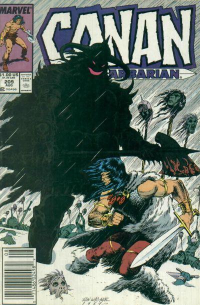 Conan the Barbarian Vol. 1 #209