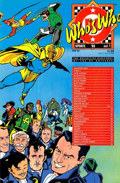 Who's Who: Update '88 Vol. 1 #1