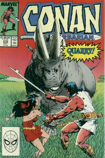 Conan the Barbarian Vol. 1 #210