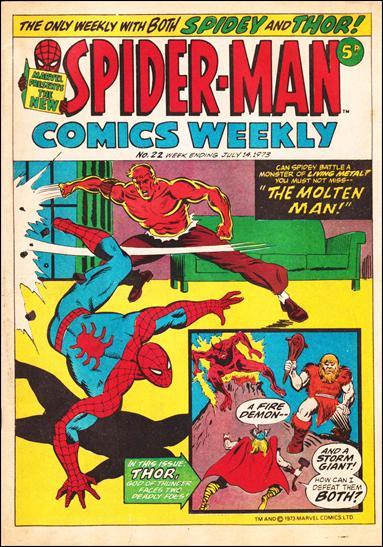 Spider-Man Comics Weekly Vol. 1 #22