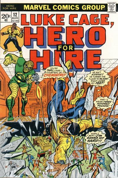 Luke Cage, Hero for Hire Vol. 1 #12