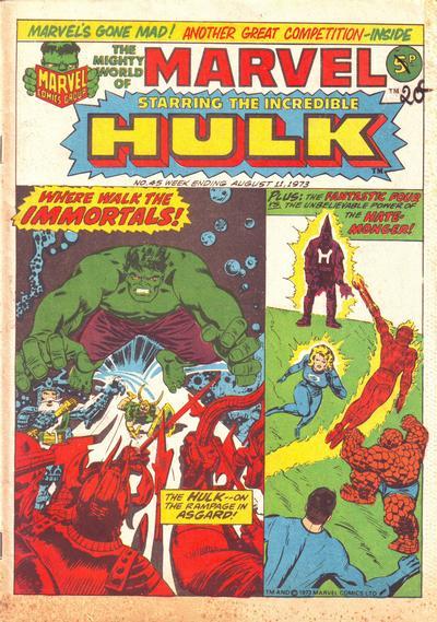 Mighty World of Marvel Vol. 1 #45