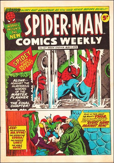 Spider-Man Comics Weekly Vol. 1 #27