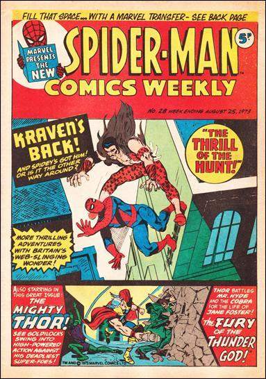 Spider-Man Comics Weekly Vol. 1 #28