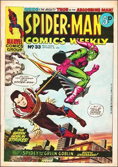 Spider-Man Comics Weekly Vol. 1 #33