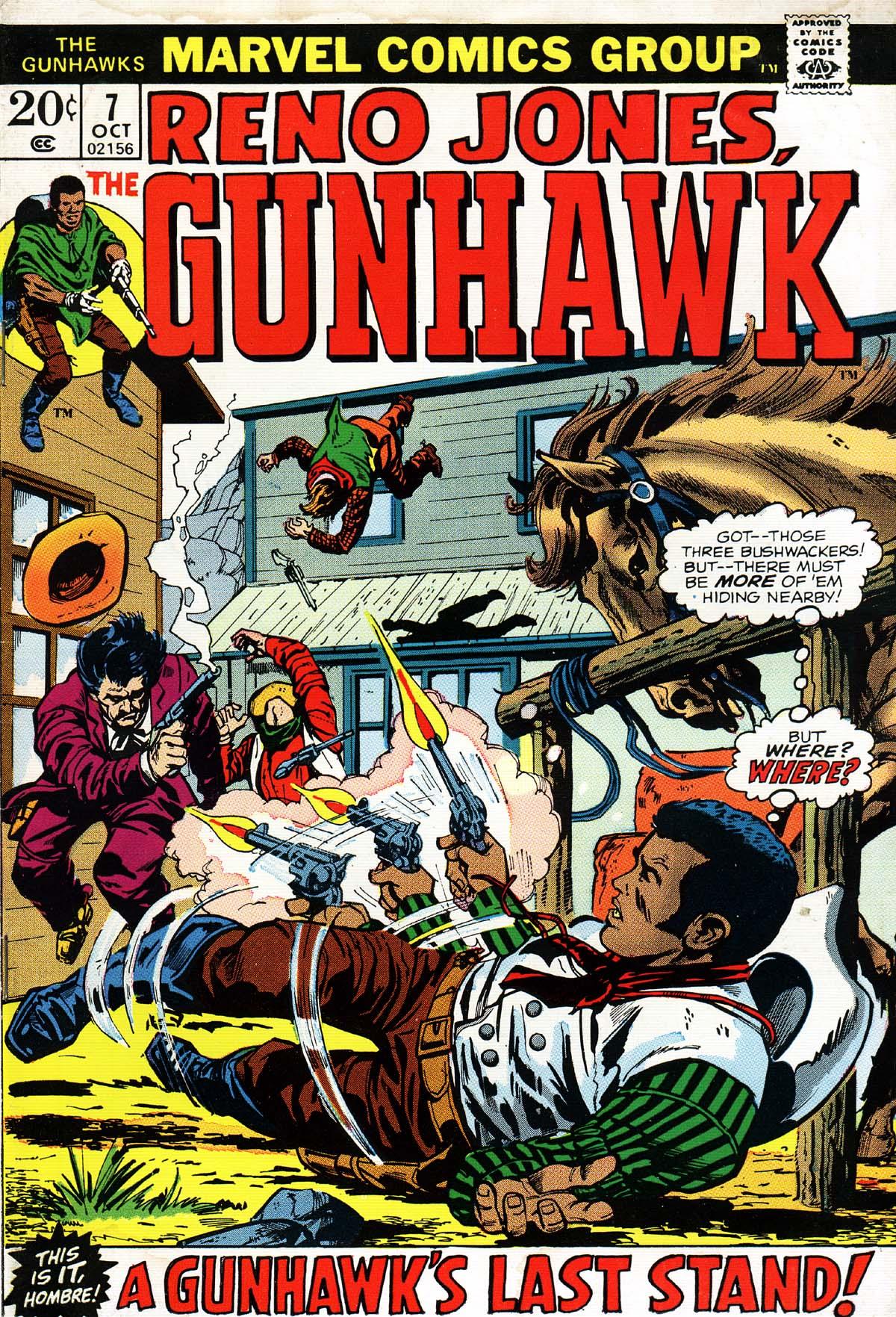 The Gunhawks Vol. 1 #7